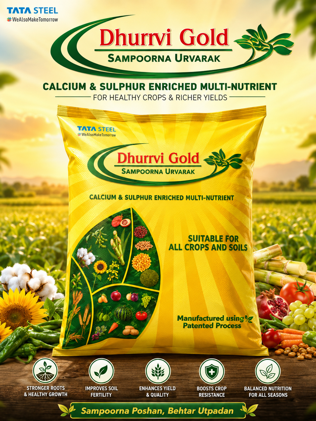 Tata Durvi gold