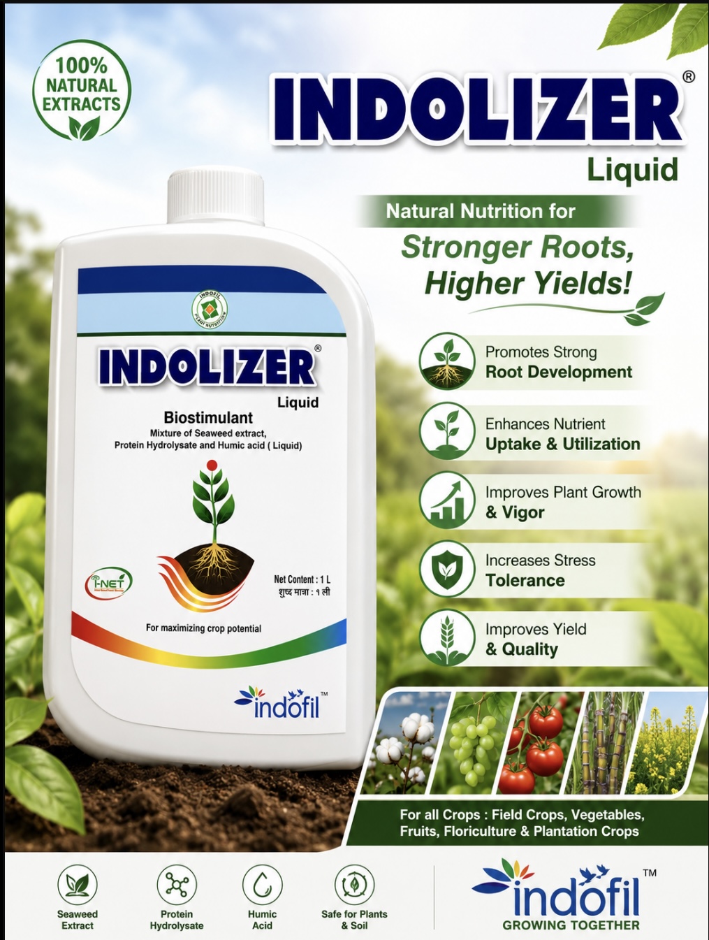 Indolizer 1 ltr